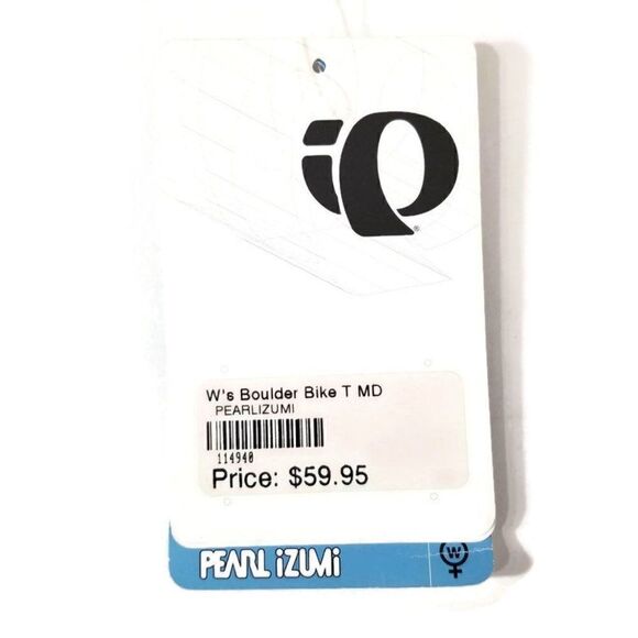 Nwt 2007 Pearl Izumi Womens Medium 1/2 Zip Red Boulder Bike Top Jersey $59.95 - Picture 6 of 11